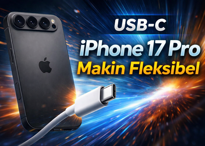 USB-C iPhone 17 Pro Makin Fleksibel