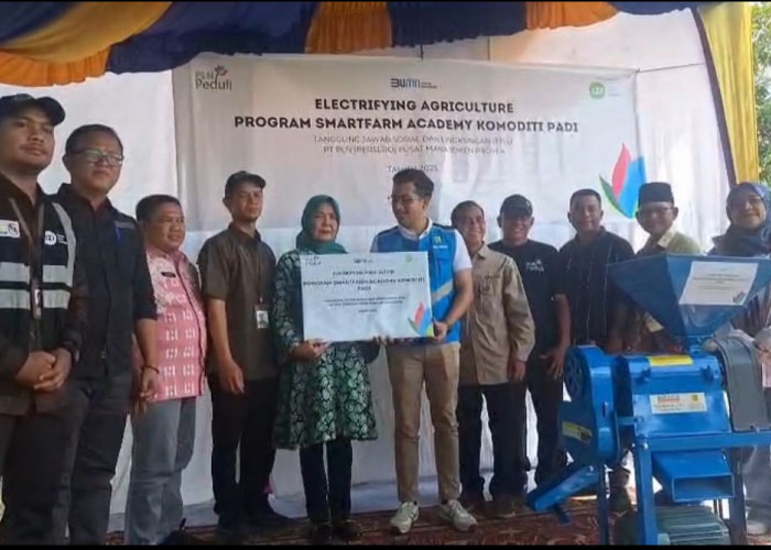 IZI dan PLN Pusmanpora Dukung Peningkatan Pangan dan Kesejahteraan Petani PALI