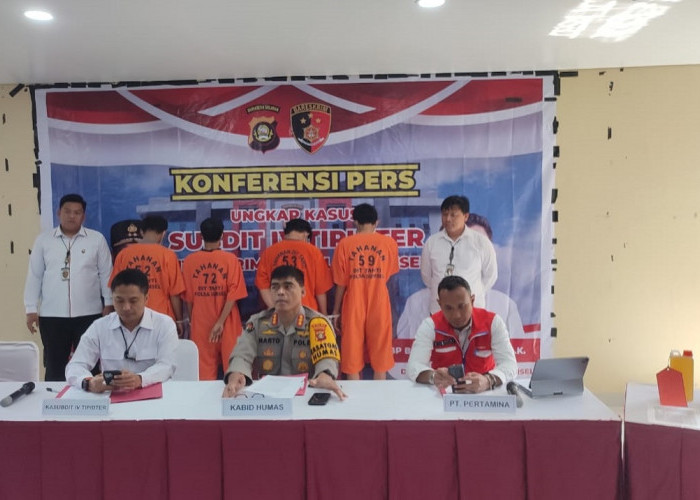 Polda Sumsel Bongkar Penyalahgunaan BBM di SPBU Talang Padang Muara Enim, Sopir Hingga Manager SPBU Ditangkap