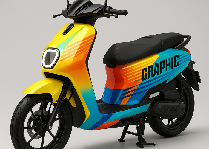 Motor Listrik Kini Tampil Makin Gaya! Warna dan Grafis Baru Bikin Makin Pede di Jalan