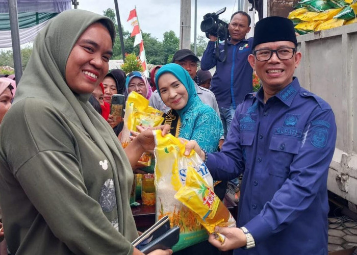 Sudah Murah, Pj Bupati OKU Juga Beri Subsidi Paket Sembako untuk Bantu Masyarakat Jelang Ramadan