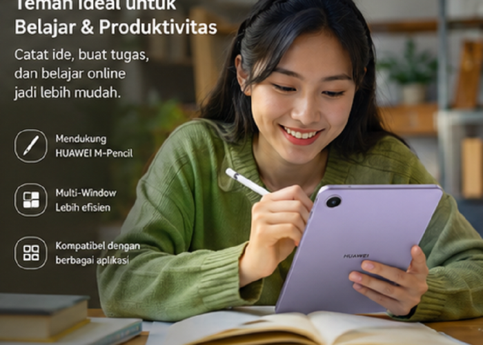 Huawei MatePad Mini 2 Hadirkan Layar Ramah Mata, Teman Ideal untuk Belajar dan Hiburan
