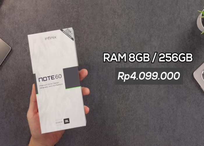 Infinix Note 60 Gebrak Pasar Dengan Fitur Mewah