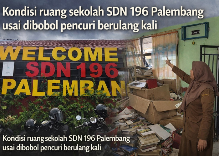 Sekolah Dibobol Berkali-kali! SDN 196 Palembang Kehilangan Aset Negara, Kerugian Tembus Rp30 Juta