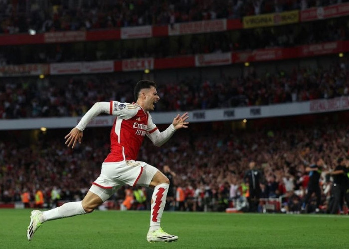 Gabriel Martinelli Menjadi Pahlawan Kemenangan Arsenal Dengan Gol Dramatis Melawan Manchester City