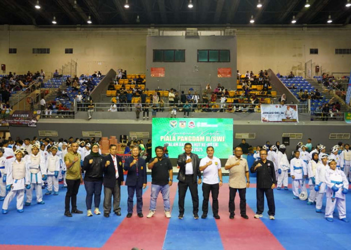 Piala Pangdam II/Sriwijaya 2025 Resmi Ditutup, Diharapkan Lahirkan Atlet Karate Kelas Dunia