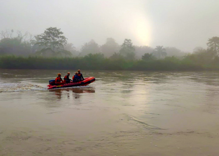 Bocah Usia 5 Tahun Hanyut dan Tenggelam di Sungai Kikim, Tim SAR Gabungan Lakukan Pencarian