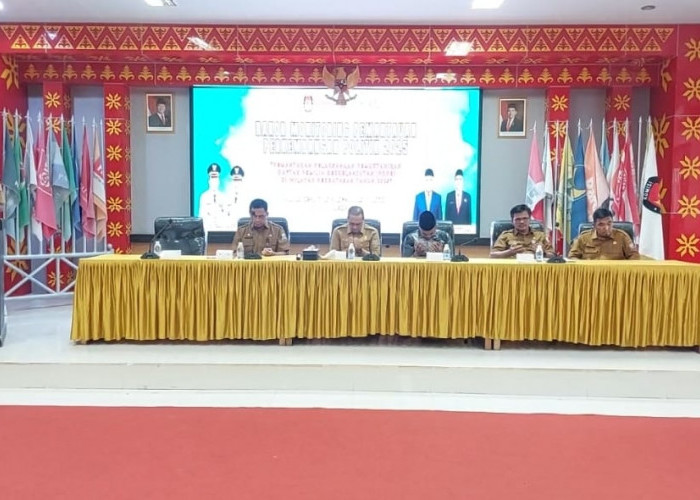 Kesbangpol Kota Palembang Menggelar Rakor Monitoring Pemantauan Perkembangan Politik 2025