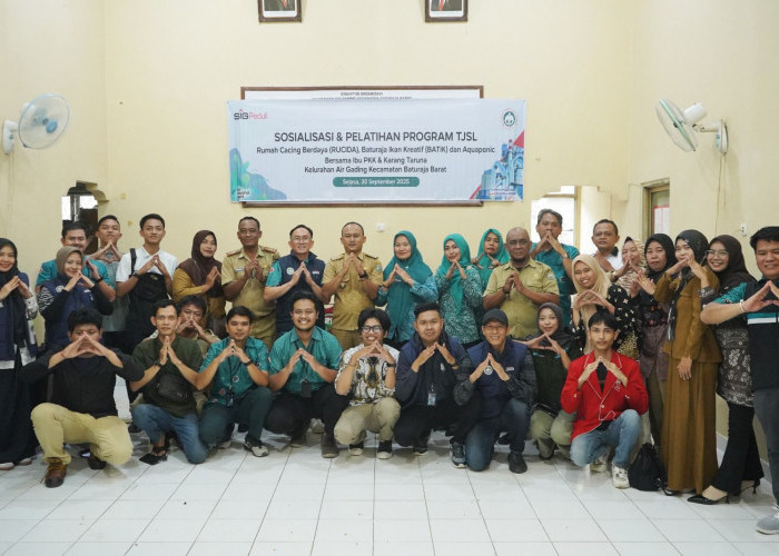 Semen Baturaja Kenalkan Tiga Program Unggulan untuk Pemberdayaan Warga di Air Gading