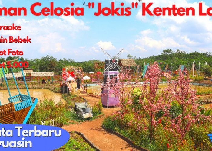 Taman Celosia Jokis, Wisata Baru yang Menarik di Sumatera Selatan