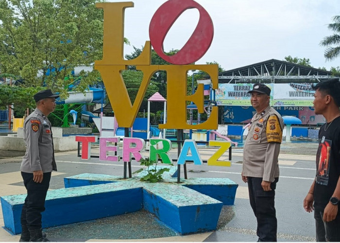 Polsek Tanjung Batu Laksanakan Pengamanan masyarakat di Obyek Wisata