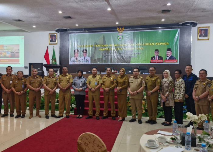 Kemenkum Sumsel Hadiri Workshop Hibah Bantuan Keuangan Kepada Partai Politik: Tegaskan Pentingnya Legalitas