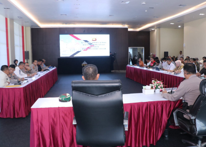 Polda Sumsel Gelar Rapat Koordinasi Awal Persiapan Operasi Ketupat Musi 2023