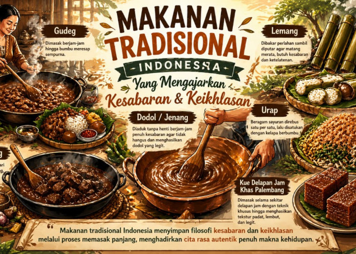 Dari Gudeg hingga Kue 8 Jam, Filosofi Mendalam di Balik Rasa Tradisional