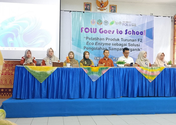 SMP Pusri Gelar Pelatihan Inovasi Produk Turunan EcoEnzym, Solusi Pengolahan Sampah Organik