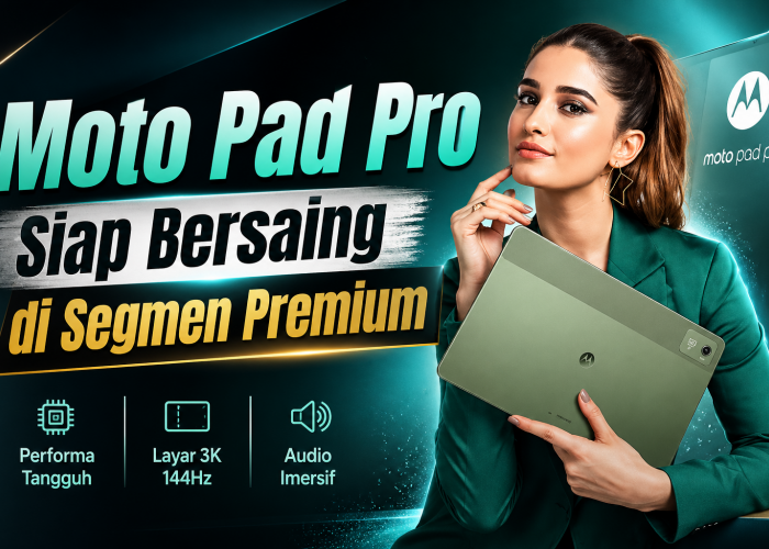 Moto Pad Pro Siap Bersaing di Segmen Premium