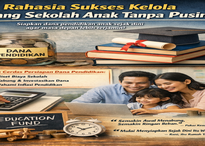 Rahasia Sukses Kelola Uang Sekolah Anak Tanpa Pusing