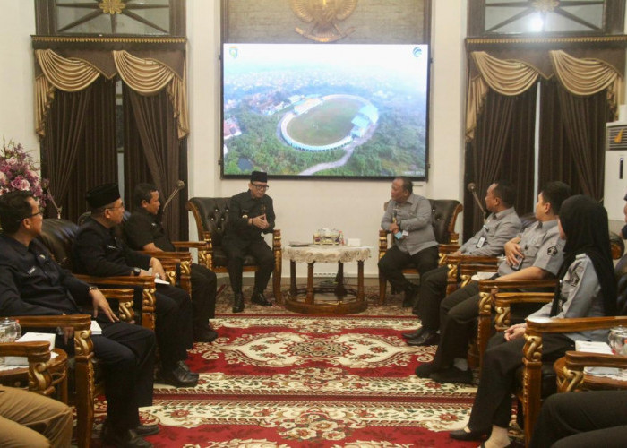 Audiensi dengan Bupati OKU, Kemenkum Sumsel Perkuat Sinergi Pembentukan dan Harmonisasi Produk Hukum Daerah