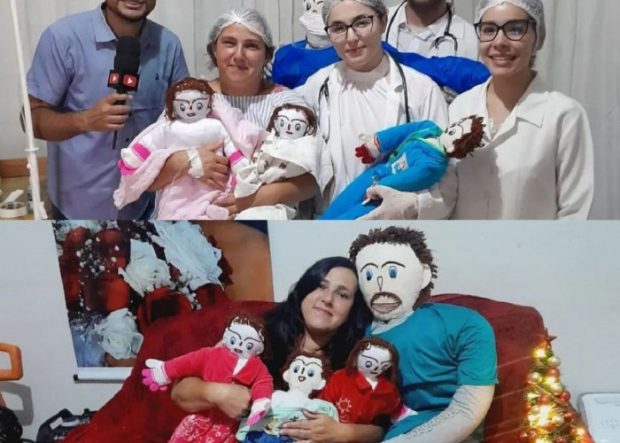  Lelah Menjomblo, Wanita di Brazil Akhirnya Nikah Sama Boneka dan Sudah Mempunyai Anak