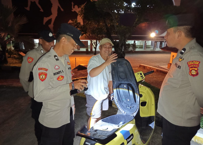 Polsek Lawang Kidul Intensifkan Patroli Malam, Cegah Kejahatan dan Balap Liar di Muara Enim