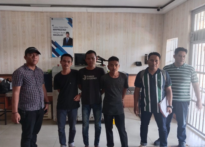 3 Tersangka Pencurian dengan Pemberatan Dilimpahkan ke Kejari Ogan Ilir
