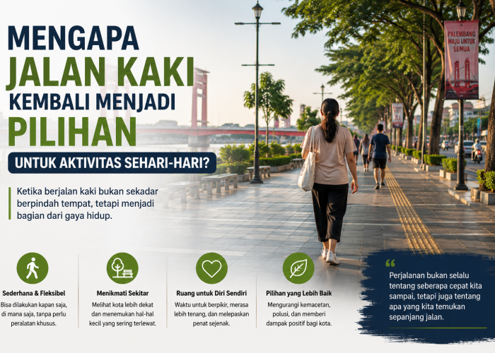 Mengapa Jalan Kaki Kembali Menjadi Pilihan untuk Aktivitas Sehari-hari?