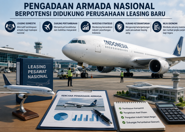 Pengadaan Armada Nasional Berpotensi Didukung Perusahaan Leasing Baru