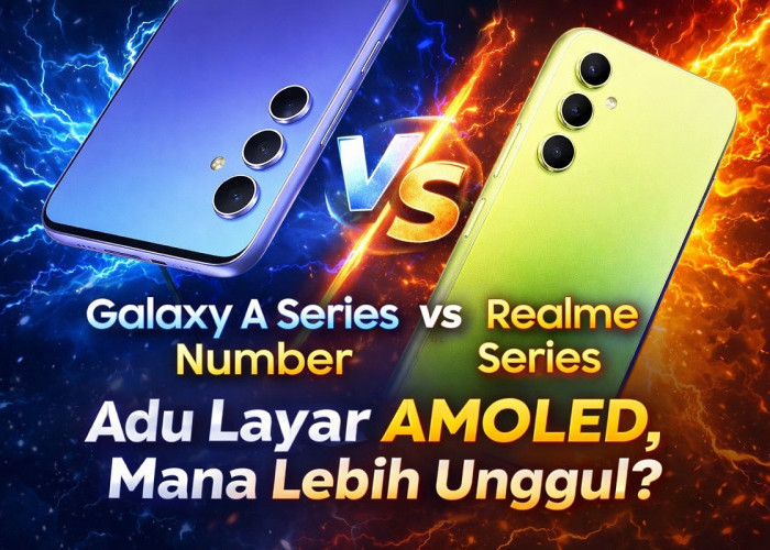 Galaxy A Series vs Realme Number Series: Adu Layar AMOLED, Mana Lebih Unggul?