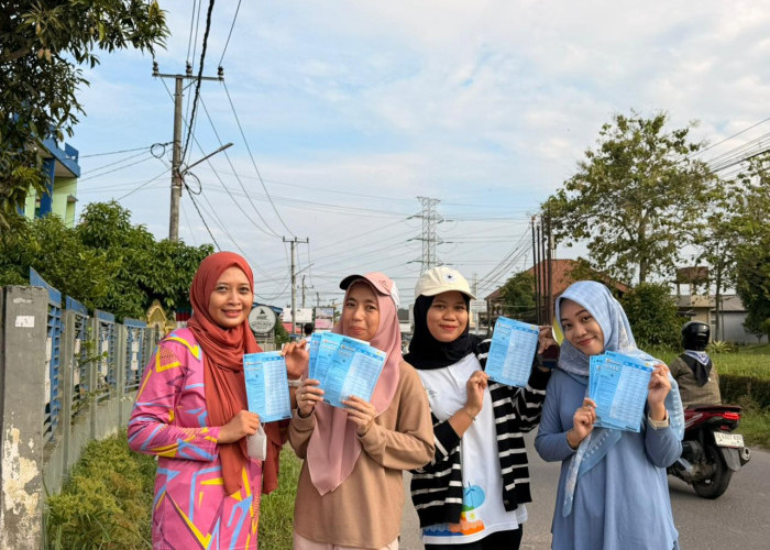 PLN UP3 Ogan Ilir Sosialisasikan Promo Diskon Tambah Daya 50% Lewat Aksi Jalan Sehat