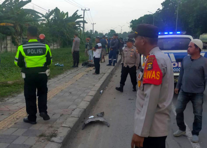 Sejoli Tewas Usai Ditabrak Innova di Jalan Soekarno Hatta Palembang, Pelaku Kabur Tinggalkan Korban