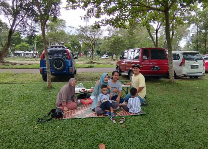 Camping Tipis-tipis di Gelora Jakabaring, Ada Danau dan Tempat Bersantai yang Luas