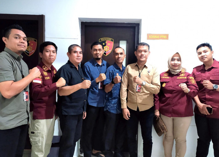 Kanwil Kemenkum Sumsel Perkuat Sinergi dengan Polda Sumsel dalam Penegakan Hukum Kekayaan Intelektual