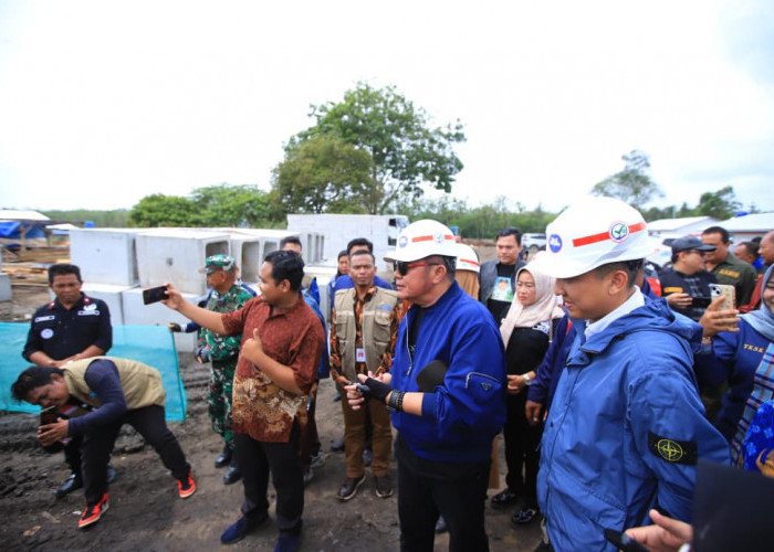 Tinjau Progres Sekolah Rakyat Ogan Ilir, Herman Deru Optimistis Beroperasi Tahun Ajaran Baru