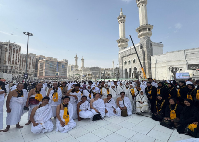 433 Jemaah Umroh Holiday Angkasa Wisata Umrah Kedua dengan Penuh Rasa Syukur 