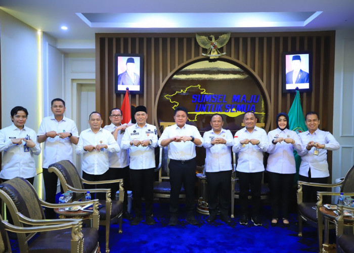 Kakanwil Kemenkum Sumsel Audiensi dengan Gubernur Sumsel, Siap Wujudkan Sumsel Berkeadilan
