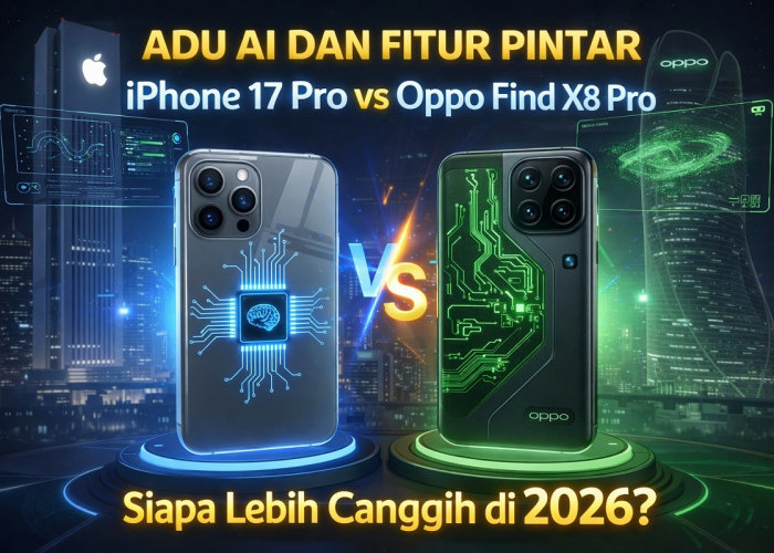Adu AI dan Fitur Pintar iPhone 17 Pro vs Oppo Find X8 Pro, Siapa Lebih Canggih di 2026?