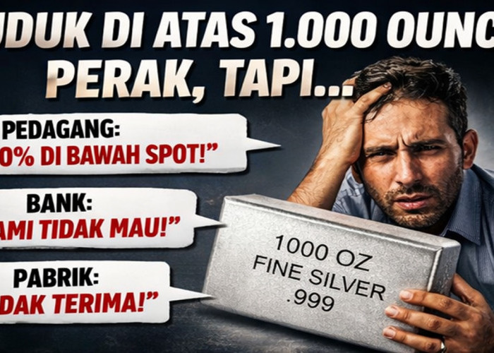Perak Tembus US$100 per Ounce! Tapi Kenapa Banyak Orang Gagal Menjualnya?