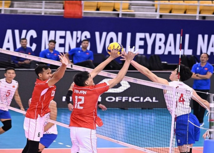 Indonesia Taklukkan Vietnam 3-2 di Laga Sengit AVC Nations Cup 2025