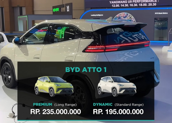 BYD Atto 1 Dynamic, Mobil Listrik di Bawah 200 Juta yang Bikin Geger GIIAS 2025