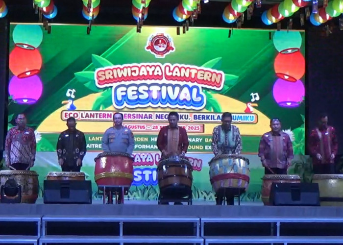 Palembang Berkilau, Sriwijaya Lantern Festival Jadi Wisata Unggulan