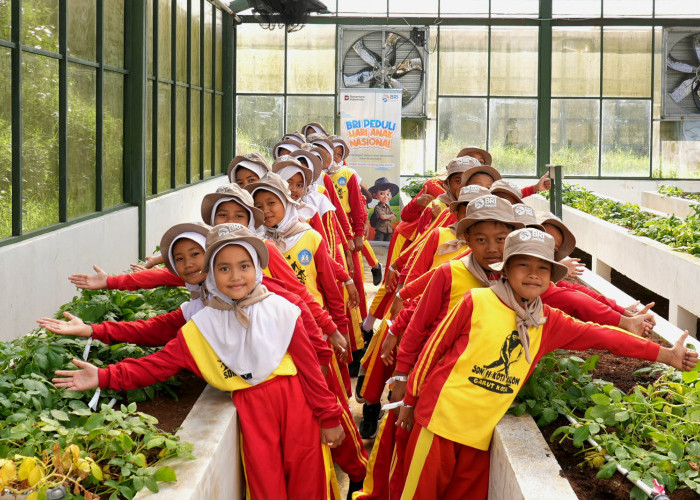 Peringati Hari Anak Nasional, BRI Peduli Dukung Pendidikan Karakter Anak lewat Kegiatan Agroedukasi 