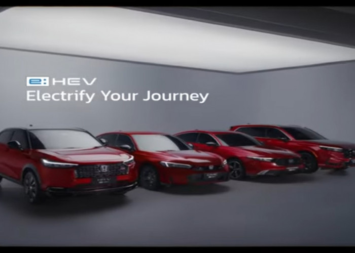 Honda HR-V e:HEV, Mobil Hybrid Sangat Efisien Bahan Bakar