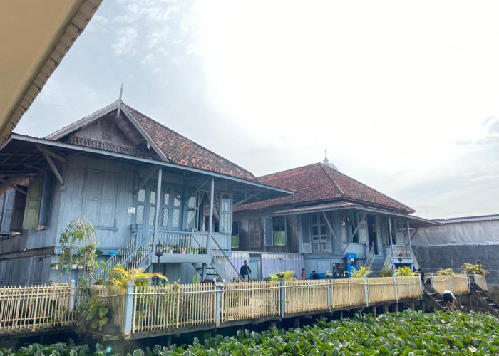 Rumah Kembar Tuan Kentang, Objek Wisata di Pinggiran Sungai Musi