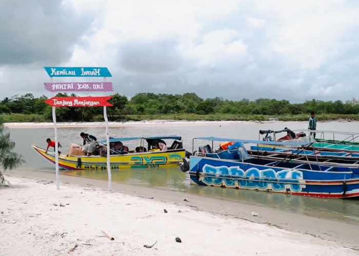 Menjelajahi Keindahan Tersembunyi Pantai Tanjung Menjangan, Sumatera Selatan