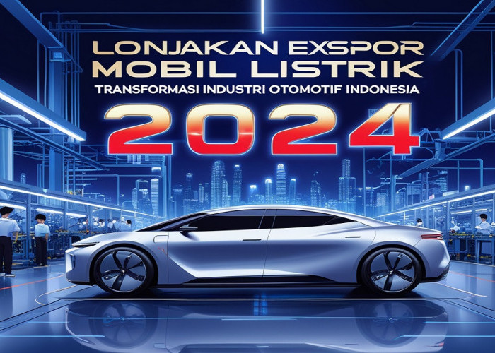 Lonjakan Ekspor Mobil Listrik 2024, Transformasi Industri Otomotif Indonesia