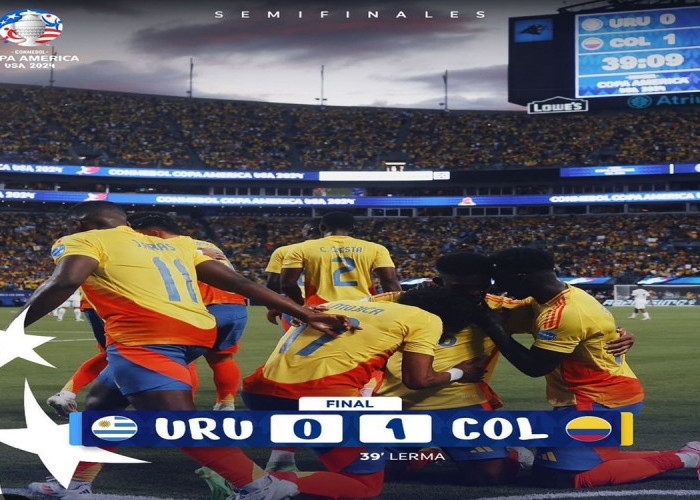Hasil Semifinal Copa America 2024: Kolumbia Kalahkan Uruguay
