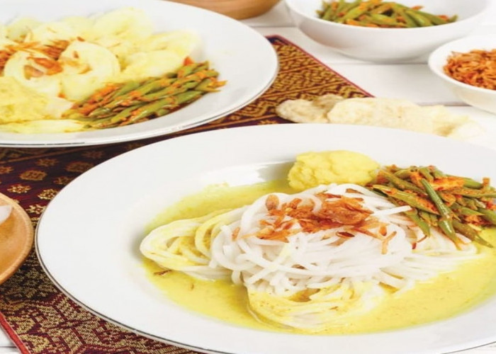 Lakso, Mie Kenyal Berkuah Santan Khas Palembang
