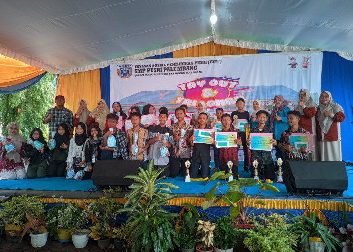 Open School SMP Pusri Palembang, Gelar Tri Lomba dan Try Out Akbar Se Kota Palembang