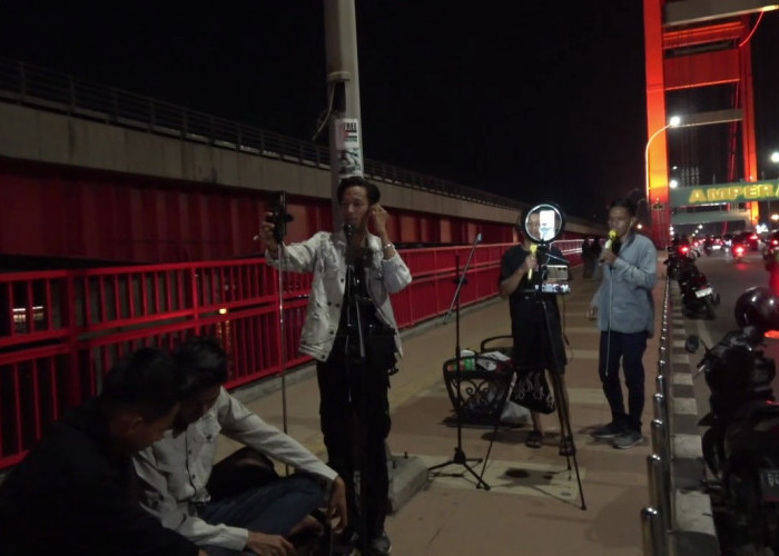 Terkait Konten Kreator Jembatan Ampera, Pemkot  Bakal Beri Dukungan Fasilitas ini! 