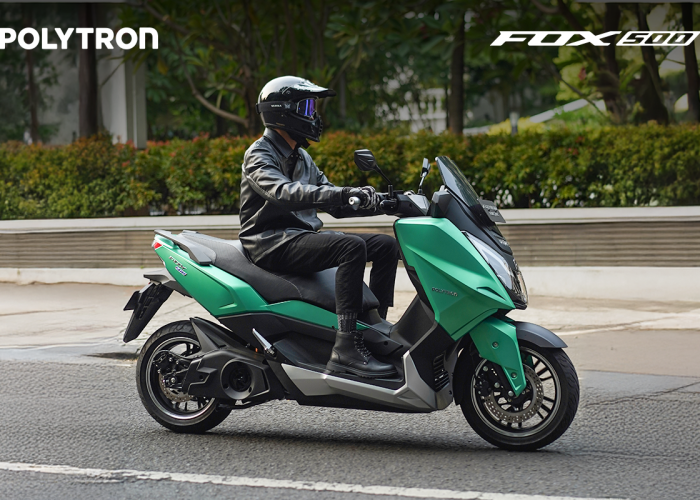 Motor Listrik Polytron Terbaru Kini Lebih Pintar dengan GPS & Smart Dashboard!